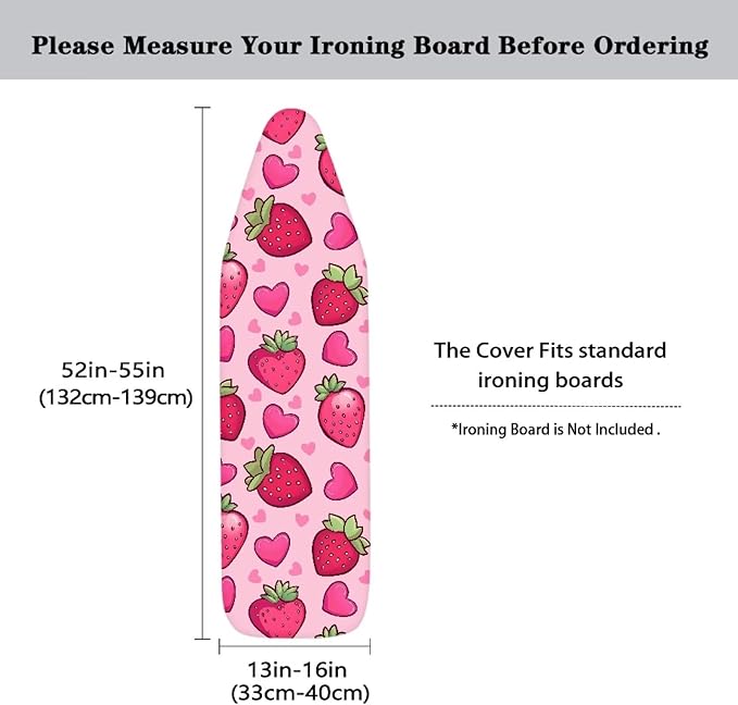 Strawberry Ironing Board Covers
