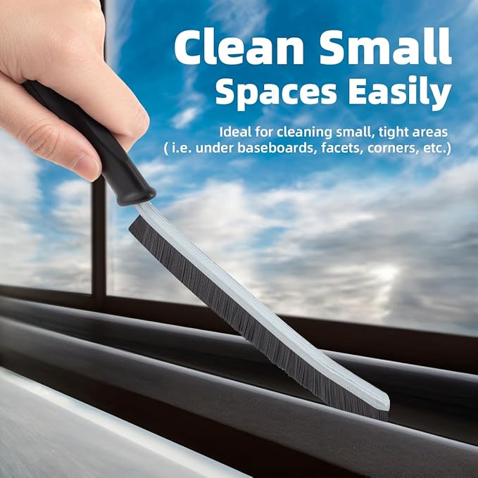 SXhyf Hard Bristle Crevice Cleaning Brush