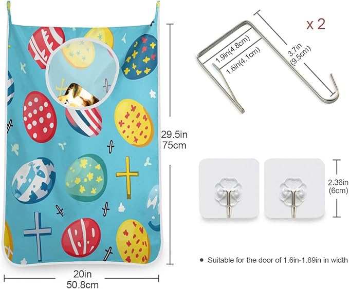 Hanging Laundry Hamper Over the Door
