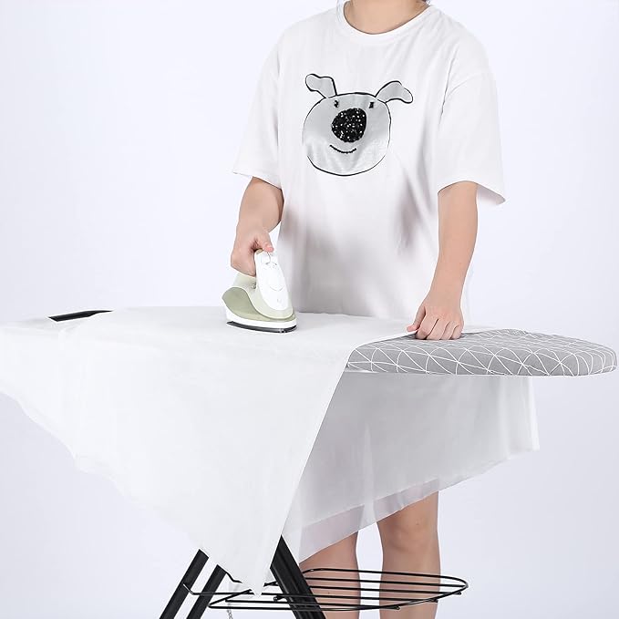 Ironing Board Cover, Full Size Scorch Resistant Padding, Elastic Edge, Heavy