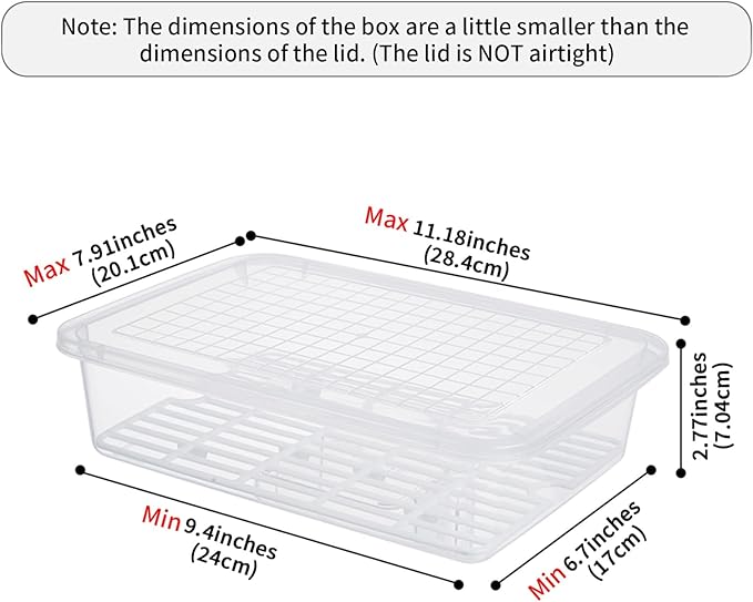 77L Food Storage Container, Plastic Food Containers