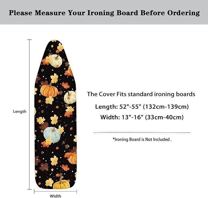 Ironing Board Cover and Pad Standard Ironing Board Full Size