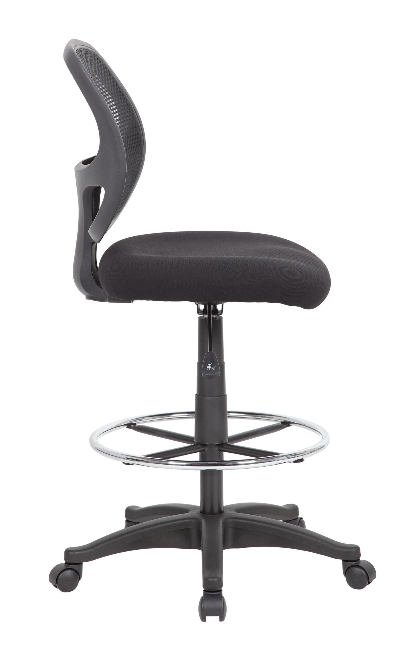 Boss Office Products Commercial Grade Mesh Stool, Black