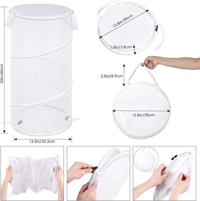 BATTOO Large Collapsible Laundry Basket