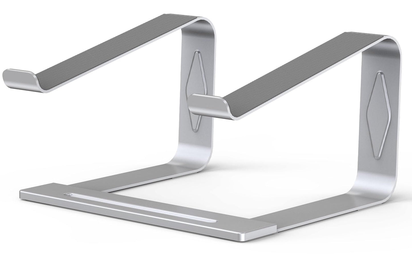 Tonmom Laptop Stand for Desk, Metal Laptop Riser Holder, Removable Notebook Stand Ventilated Cooling Computer Riser Compatible with 10-15.6” Laptops