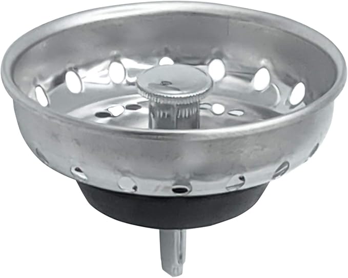 Replacement Kitchen Sink Stainless Steel Basket Strainer