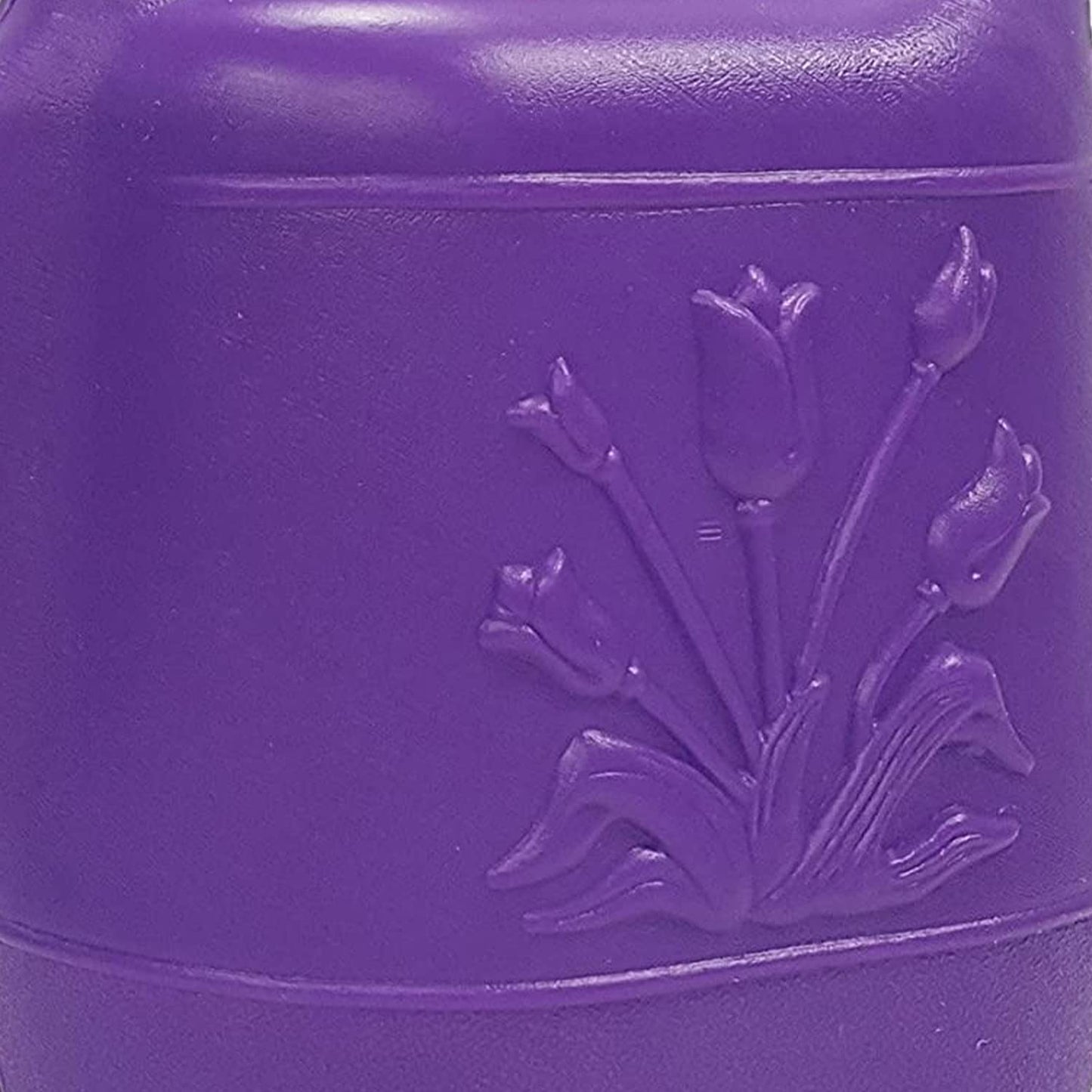 Union 63071 Tulip Plastic Watering Can, 2 gallon, Purple