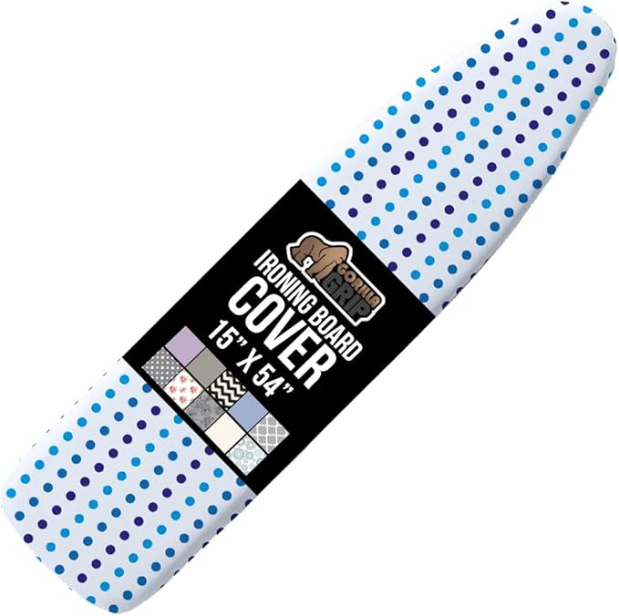 GORILLA GRIP The Original Ironing Board Cover and Pad, Silicone Coating