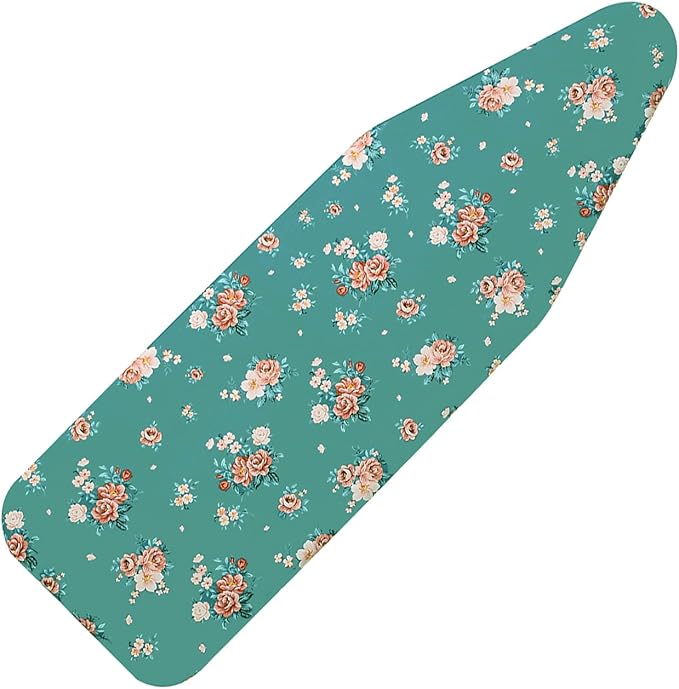 Ironing Board Cover and Pad Standard Size 15" x 54", 3 Pairs of Hook and Loop