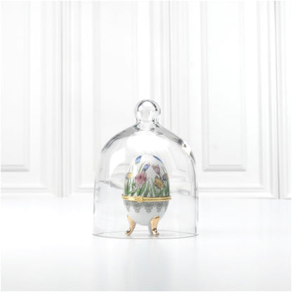 Plymor 5" x 6" Bell Jar Glass Display Dome Cloche (Interior Size 4.75" x 4.5")
