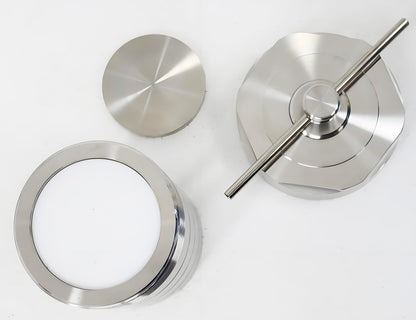 PreAsion 100ml PTFE Autoclave Hydrothermal Synthesis Reactor 220℃,3Mpa,304 Stainless Steel, Heating Cooling Rate:5 ℃/min