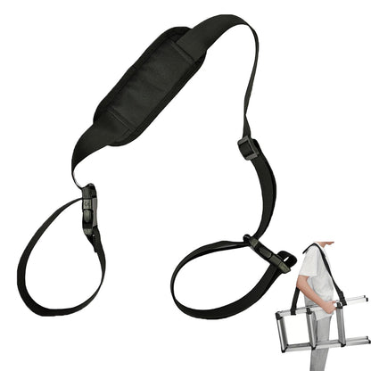 UtySty Step Ladder Carry Strap Carrying Belt Telescoping Ladder Shoulder Straps Carrier for Folding Step Stool with Wide Pedal Portable Camping Chair Folding Camp Chair Beach Chairs Camping Table