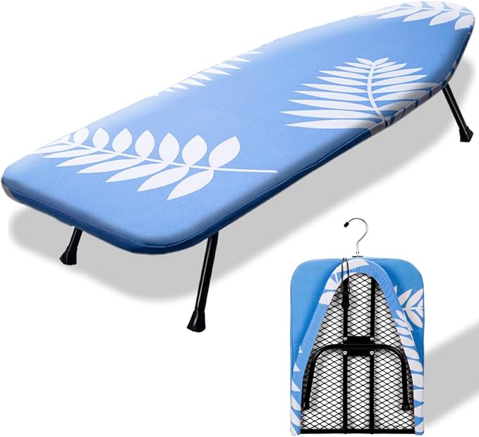 SheeChung Mini Ironing Board 12"x32", Tabletop Ironing Boards