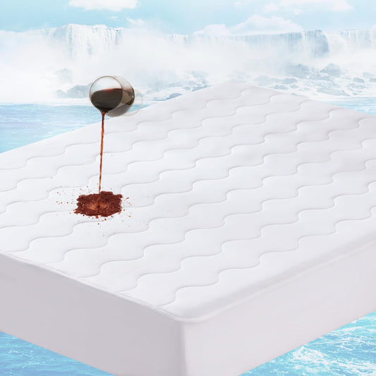 Cooling Mattress Pad for Hot Sleepers, King Size, Waterproof, Cool-to-Touch Arc-Chill 3.0, TriSupport 3D Grid, Breathable Fluffy Feel Mattress Protector Cover, Machine Washable, Deep Pocket up to 21"