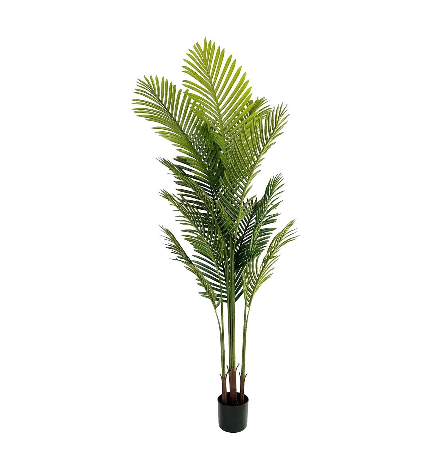 Kiko Artificial Palm Tree -5 Ft Tall Fake Floor Plant Greenery Potted Plants for Office,Gymnasium Room, Living Room, Dinner Room, Shopping mall,Artificial Plant for Indoors and Outdoors
