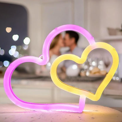 BRIGHTDECK 3 Pcs Butterfly Neon Signs, Neon Light for Bedroom, USB or 3-AA Battery Powered LED Wall Décor for Valentines Day Birthday Gift, Wedding, Party, Home Decor (Pink, Purple, Warm white)