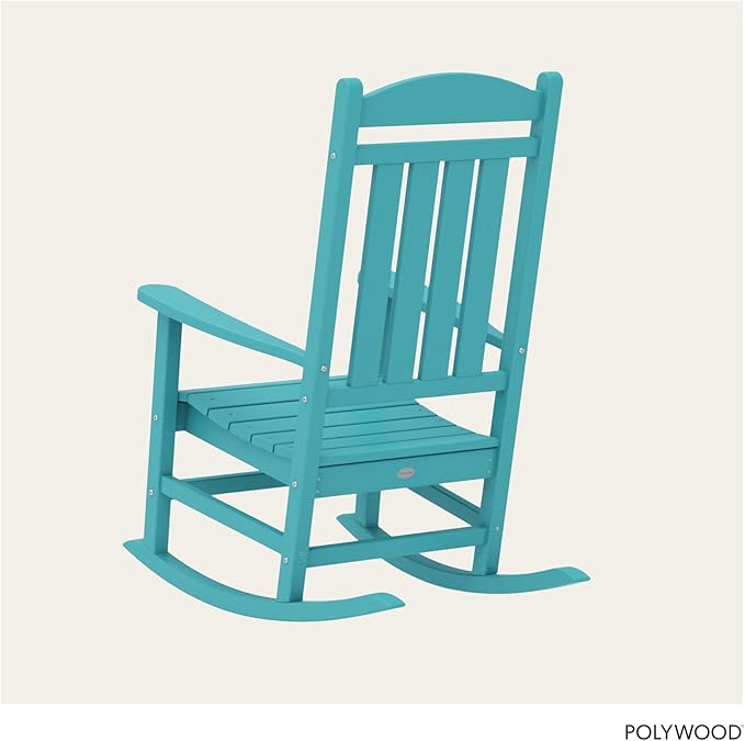 POLYWOOD Presidential Rocking Chair in Aruba
