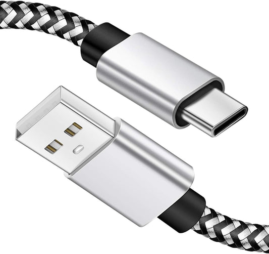 Deegotech Type C Charger 10 ft, USB C Charger Cable Fast Charging, Nylon Braided Long USB C Cable, Type C Charger Cord Compatible with Galaxy S10 S9 S8 Plus, Note9 8 A60 A50, Moto G and Other Devices