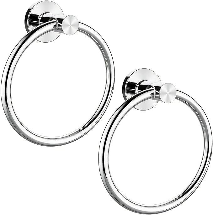 Towel Ring 2Pack, SUS304 Stainless Steel Hand Towel Holder