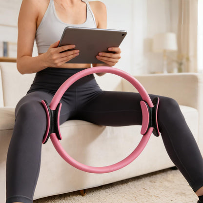 Bxiadbzl Pilates Ring and Ball Set for Women, Pilates Equipment Kit for Home Workouts with Resistance Bands, Mini Yoga Ball, Non-Slip Socks, Toning & Flexibility Training Set