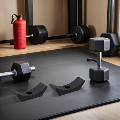 BESPORTBLE Dumbbell Saddles Weight Rack Cradles: 20Pcs Plastic Replacement Holders for Small Hand Weights Stand Home Gym Fitness Equipment Storage Support Base Bracket