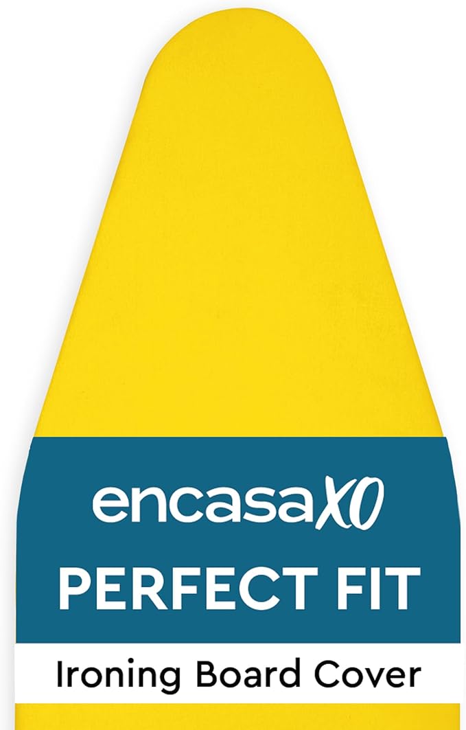 Encasa XO Ironing Board Cover and Pad 54"x15" - 4mm Felt Large Iron Board Cover