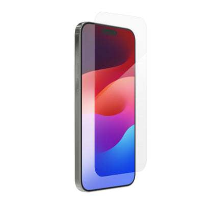 ZAGG Glass Elite Screen Protector for iPhone 16 Pro - 5X Stronger, Reinforced Edges, Ultra-Strong Tempered Glass, Scratch Resistant, Anti-Smudge, Easy Installation, InvisibleShield, Eco-Friendly