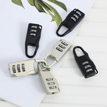 LIFKOME Digital Combination Lock 3-Digit Resettable Password Padlock for Luggage Suitcase Backpack Cabinet Portable Security Lock for Travel and Home Use 2.16X0.78X0.31In 6-Pack