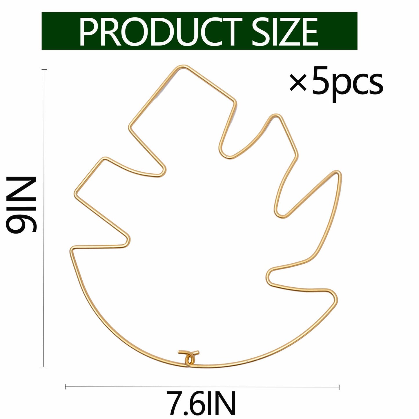 GOOOXIM Monstera Plant Support Stem Stabilizer 9 * 7.6 inches- Durable Leaf Holder & Adjustable Stake for Fishbone Cactus, Easy to Install Garden Tool for Optimal Growth in Indoor Plants