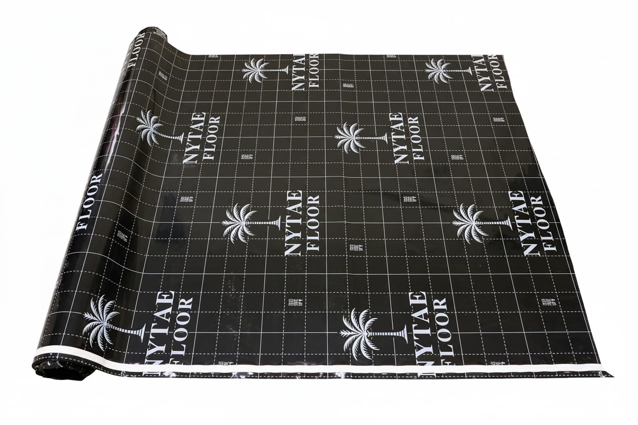 Nytae Floor™ 6 Mil Moisture Barrier Underlayment – 200/500 / 800 sqft Options (4, 200)