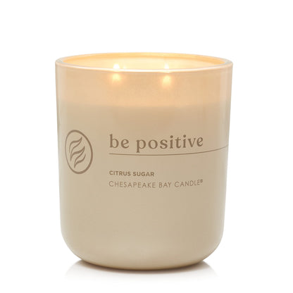 Chesapeake Bay Candle Intentions Collection Candle Be Positive: Perspective is everything (Citrus Sugar) 13 oz Home Décor