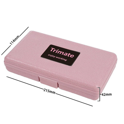 Trimate,PinkTool Set,Includes – Hammer, Screwdriver Set, Pliers (Tool Kit for The Home, Office, or Car)