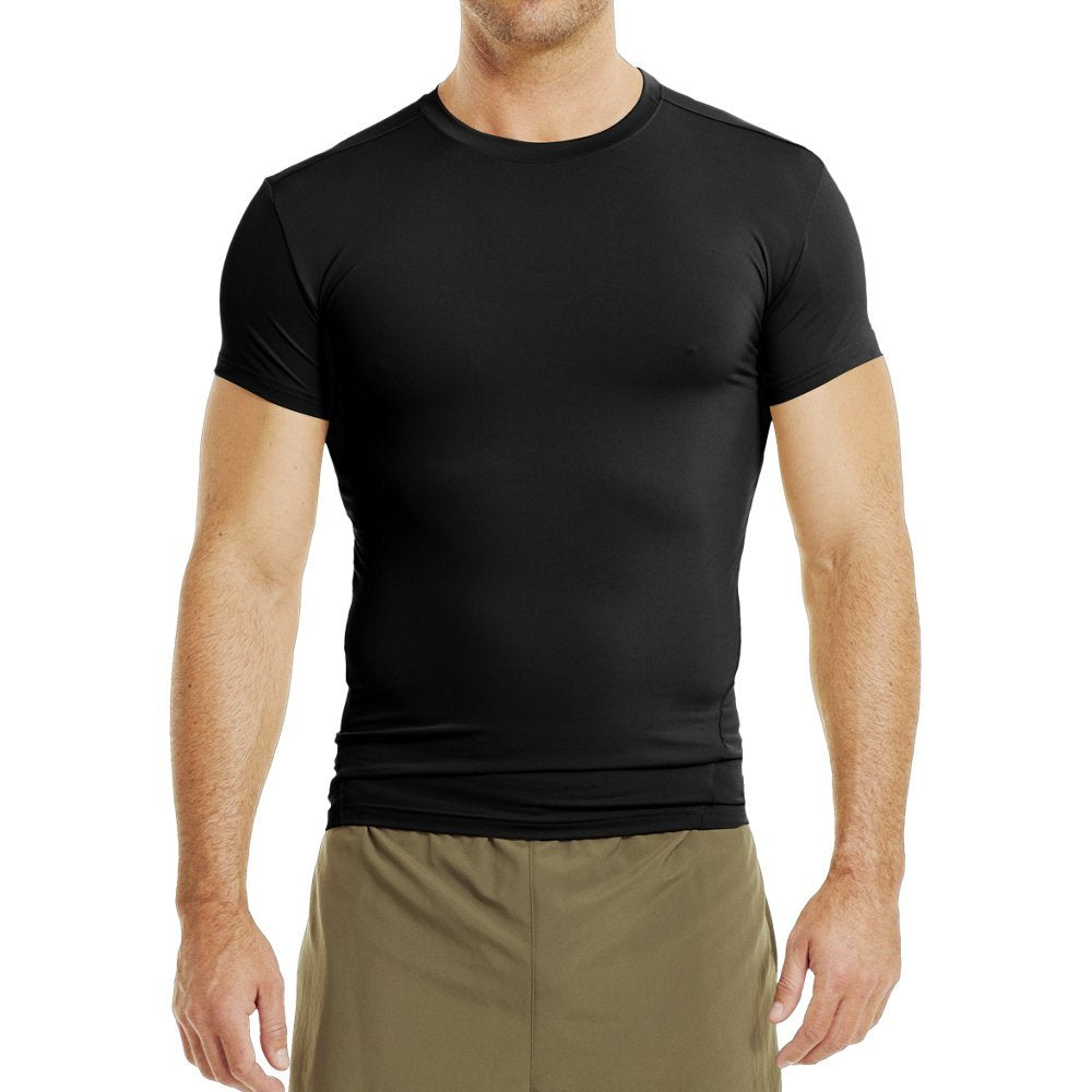 Under Armour Men's Tactical HeatGear® Compression Short Sleeve T-Shirt LG Black