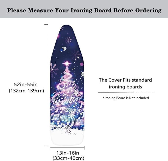Christmas Tree Print Iron Cover