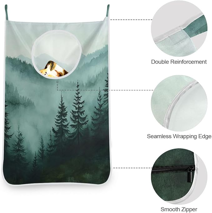 Hanging Laundry Hamper Over the Door