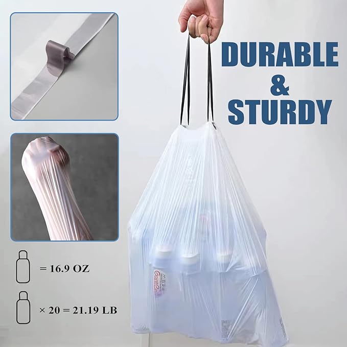 Small Trash Bags 4 Gallon