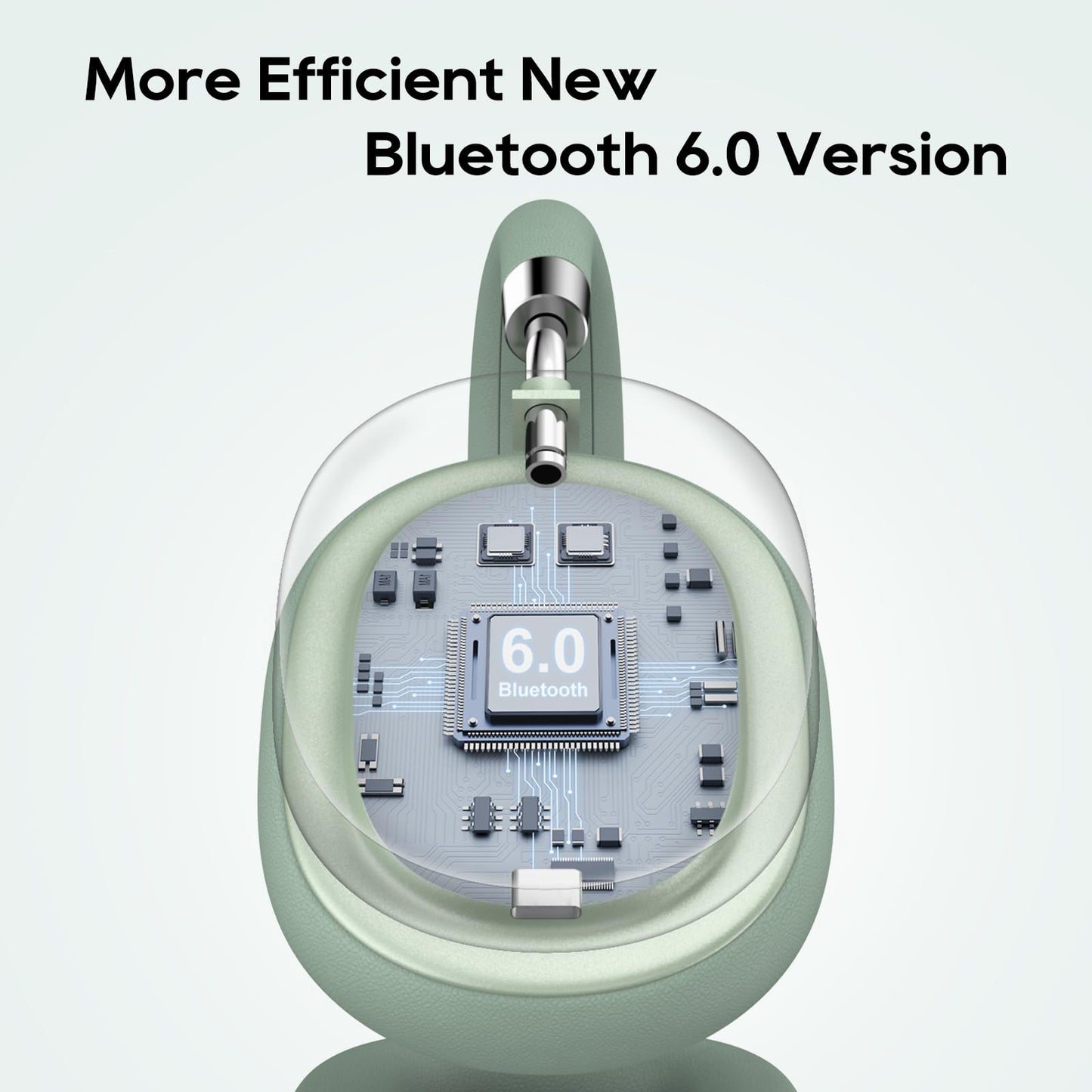 Srhythm NiceComfort 95 Hybrid Noise Cancelling Headphone Wireless, Bluetooth Headset with Transparency Mode,ENC,HD Sound