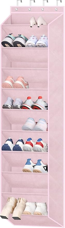 SLEEPING LAMB Over The Door Shoe Organizer