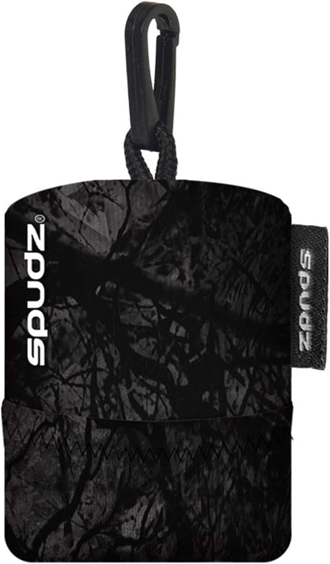 SPUDZ Ultra Microfiber Lens Cleaner – Closable Pouch, Washable –