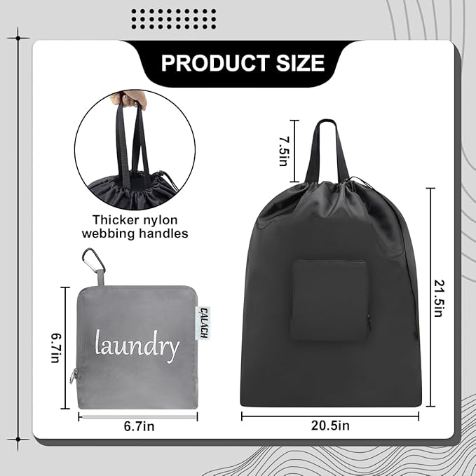 Travel Laundry bags, Dirty Clothes Travel Bag