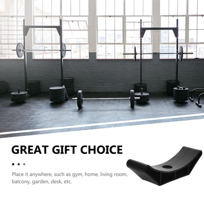 BRIGHTFUFU 6Pcs Dumbbell Storage Rack Stable Dumbbell Saddles Replacement Weight Organizer for Home Gym Fitness Equipment 5.90X1.57X0.39In