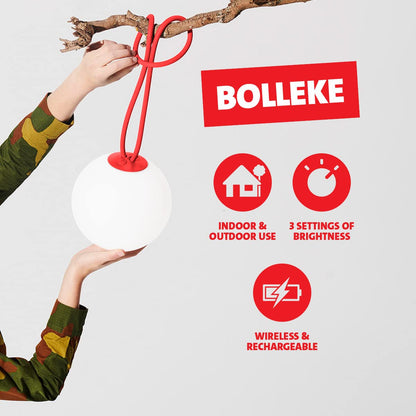 Fatboy Bolleke Indoor/Outdoor LED Lantern, Taupe