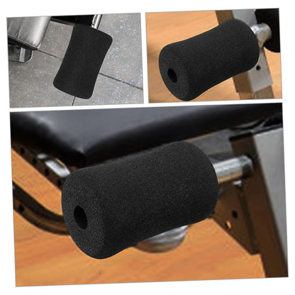 EXHUMKY 6pcs Replacement Foam Pads for Leg Extension Machine Home Gym Exercise Foam Rollers Gym Leg Caps Weight Bench Accessories