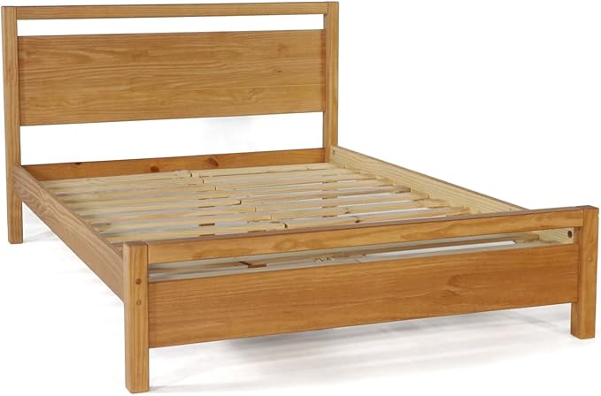 Grain Wood Furniture Loft King Size Solid Wood Bed