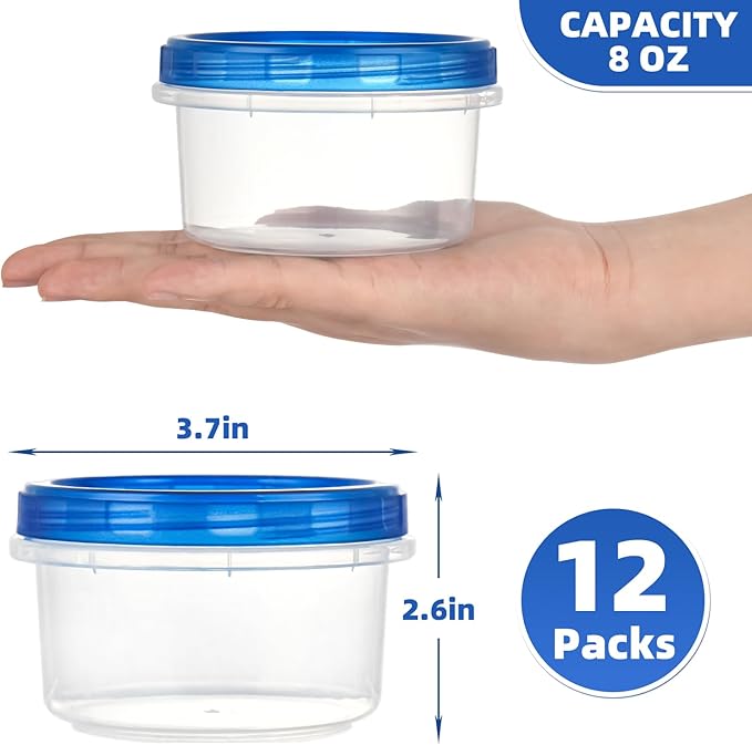 Freezer Storage Containers, Ultra Thick Freezer Containers