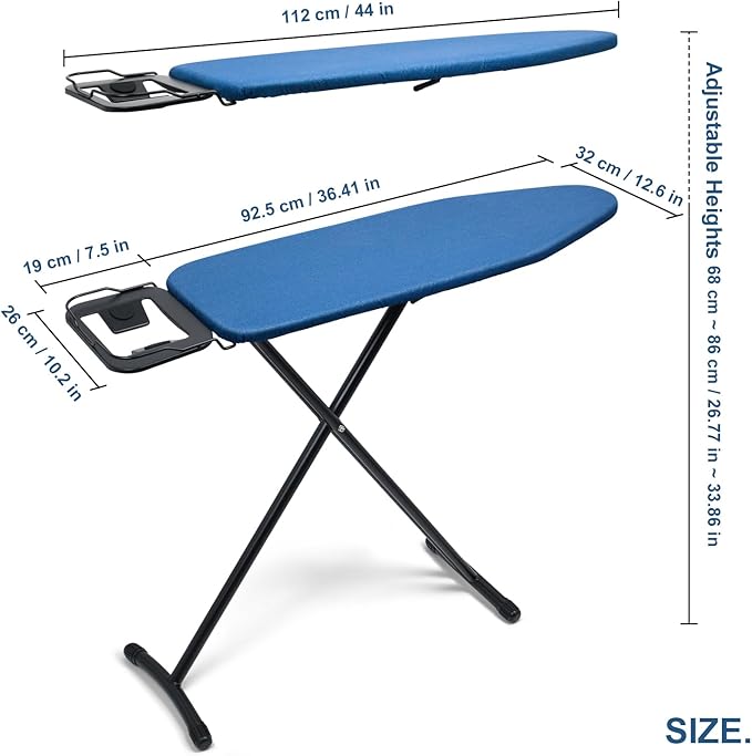 Duwee 12"x36" Ironing Board