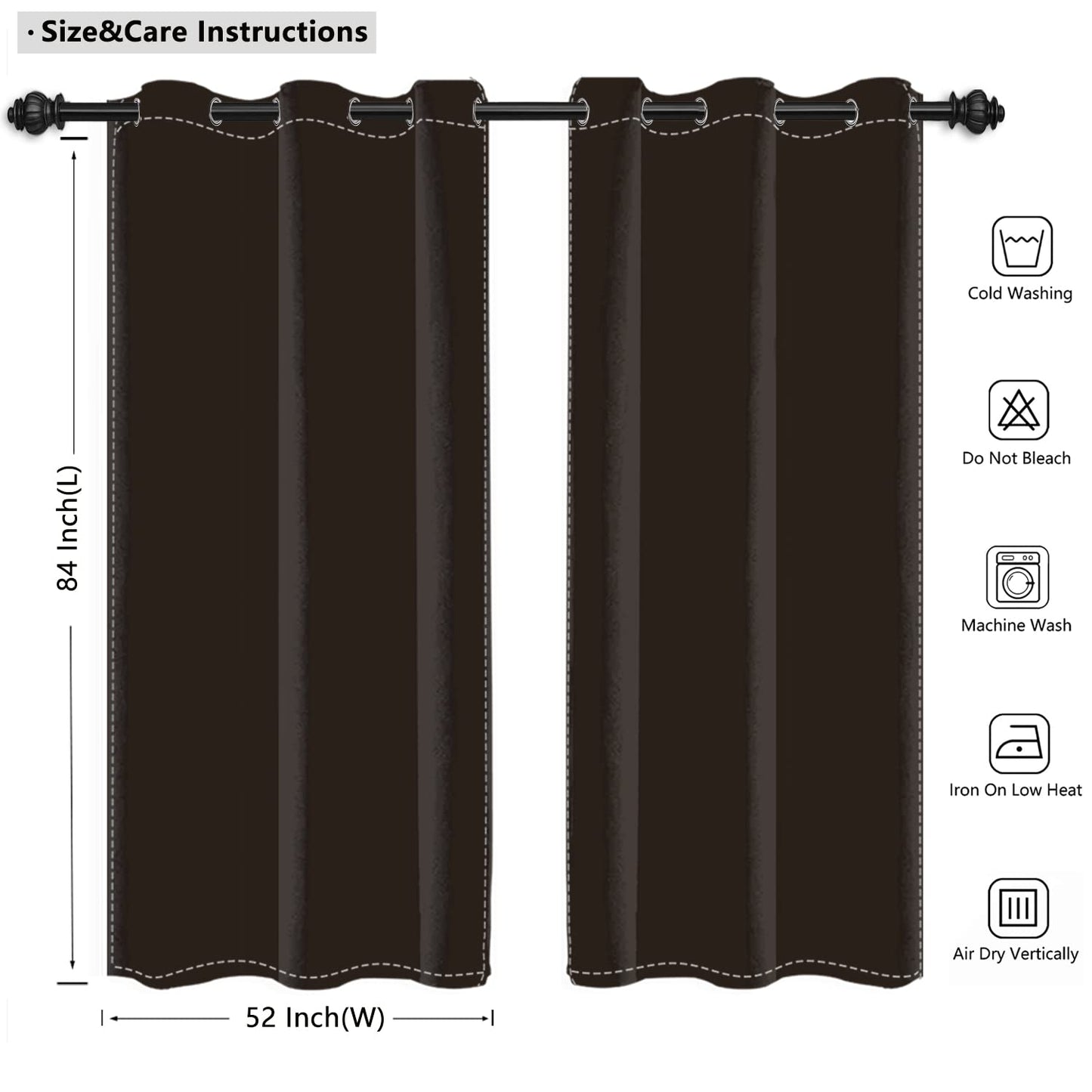 Umpoo Bamboo Forest Window Curtains Tropical Jungle Bamboo Trees Spring Nature Scenery or Living Room Bedroom Kitchen Decor Window Drapes Fabric 52x84 Inch 2 Panel Set