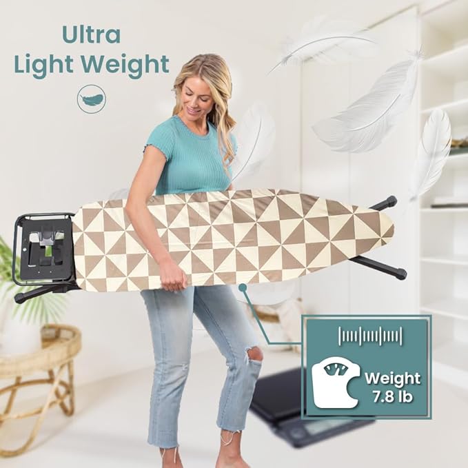 Compact Ironing Board Foldable | Hanging Iron Board