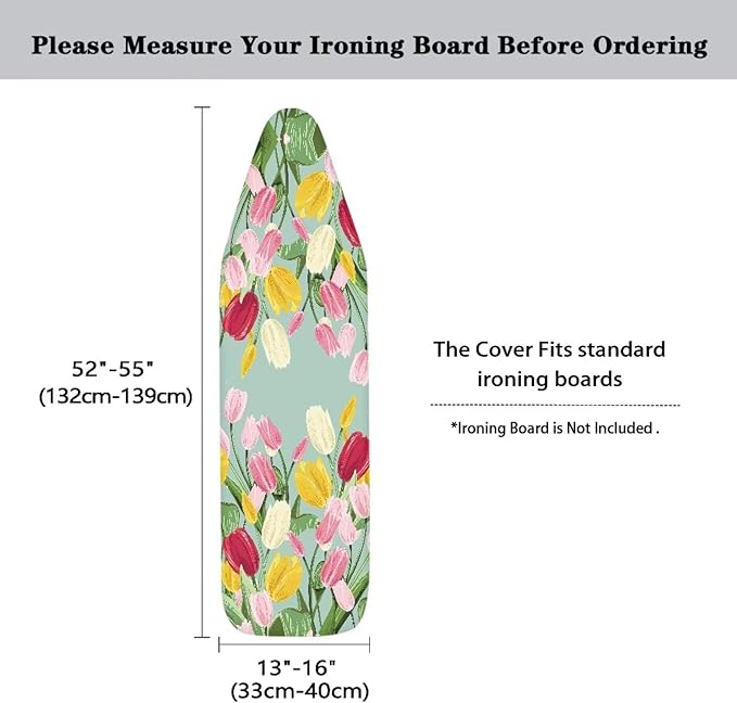 Flower Print Ironing Board Cover