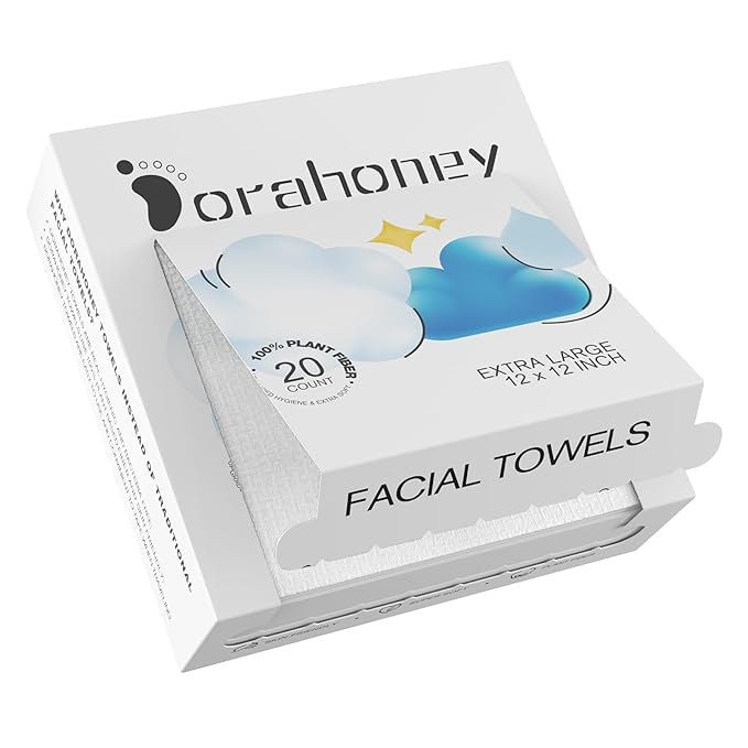 Disposable Face Towels Travel, Ultra Soft Facial Towels